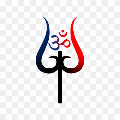 Om With Trishul png image